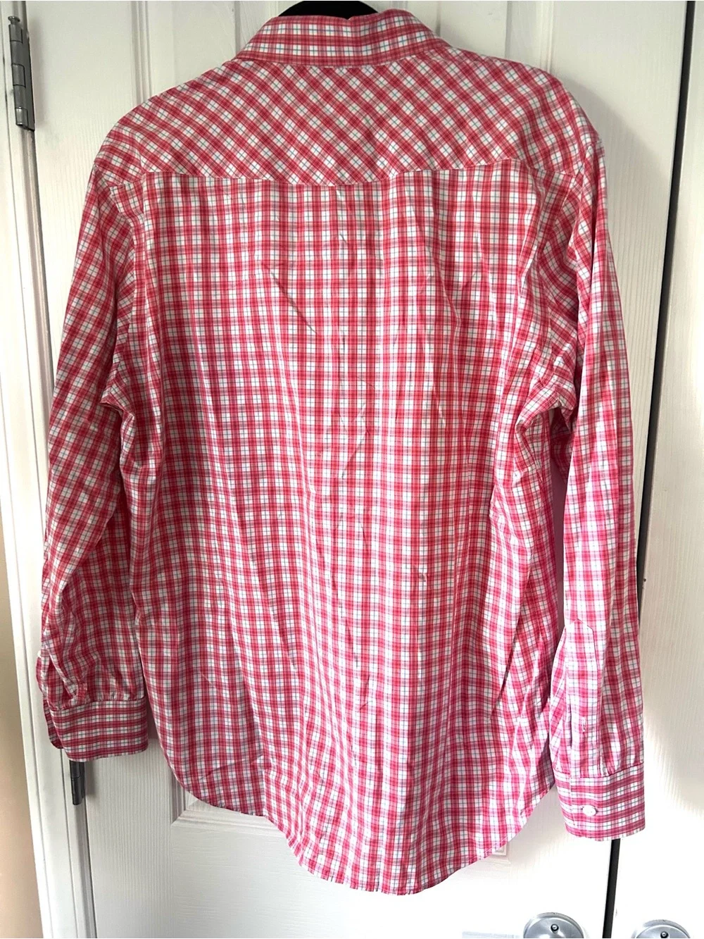 Billy Reid Men’s Plaid Button Down Shirt Size L Standard Cut